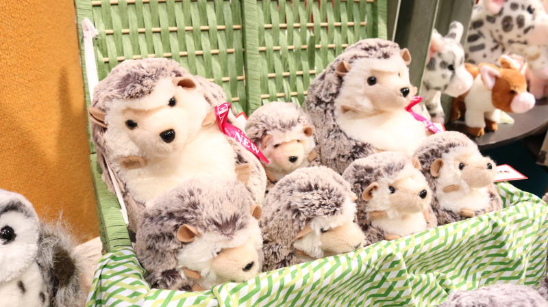 Hedgehogs from Douglas Cuddle Toys. I want to fill our house with these. All the way.